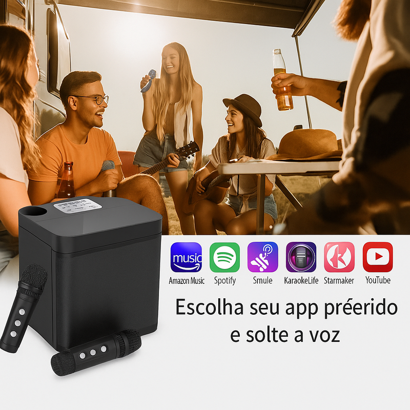 Karaokê Portátil - Mbox™